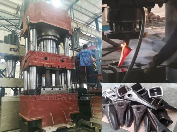 1500噸金屬擠壓熱鍛液壓機(jī)