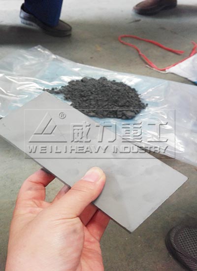 立臥兩用金屬粉末成型液壓機(jī)的試機(jī)實例