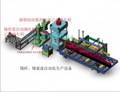 多家煤礦采購(gòu)錨桿托盤四柱液壓機(jī)生產(chǎn)線