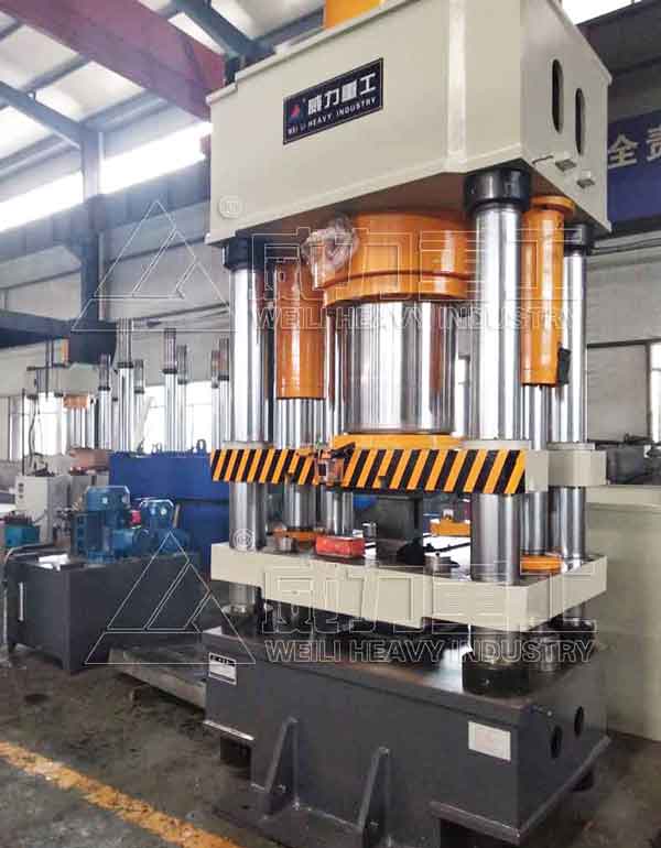800噸四梁四柱液壓機，稀土合金粉末成型液壓機