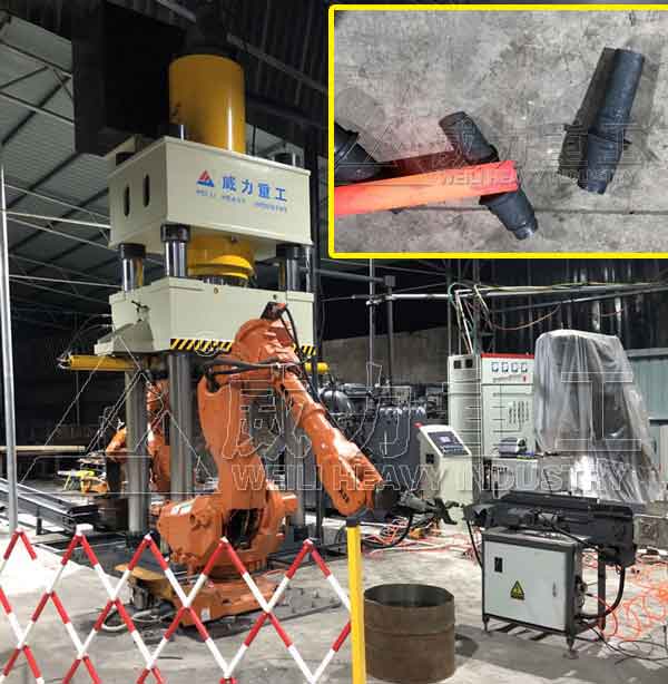 1000噸長軸熱鍛成型液壓機(jī)