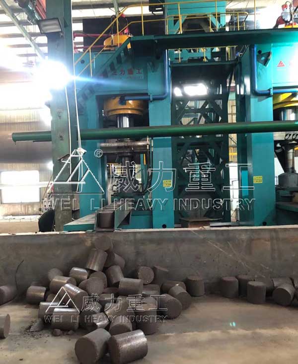 1600噸龍門框架式粒子鋼熱壓塊液壓機(jī)